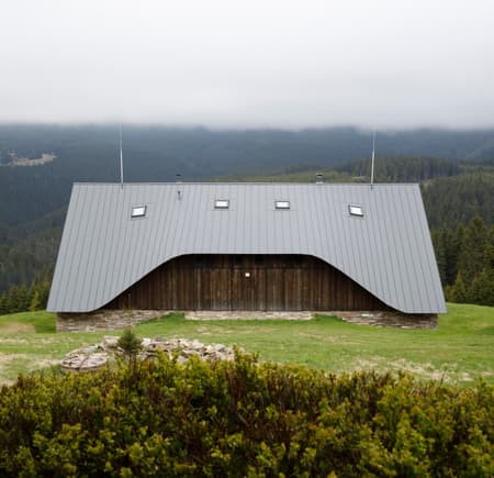 A House in a Mountain Meadow